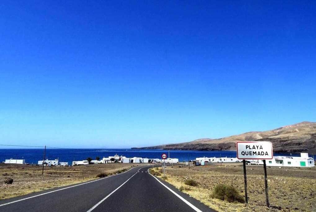 Casa Descanso Con Jacuzzi En Playa Quemada Esterno foto